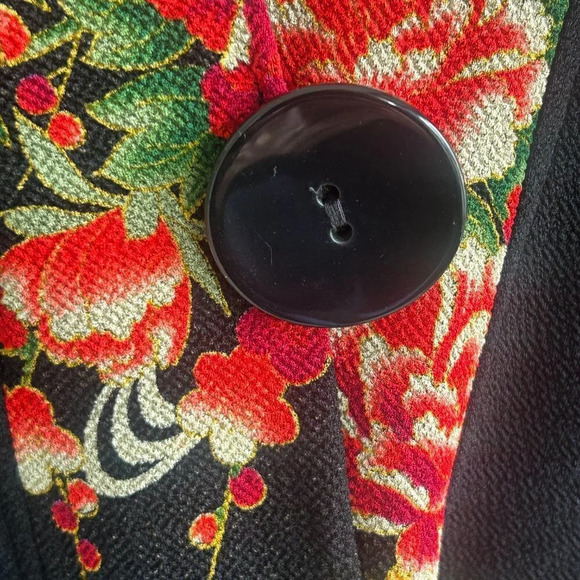 Soft Surroundings Asian Inspired Art to Wear Kimono Style Cardigan Sweater - Picture 6 of 8